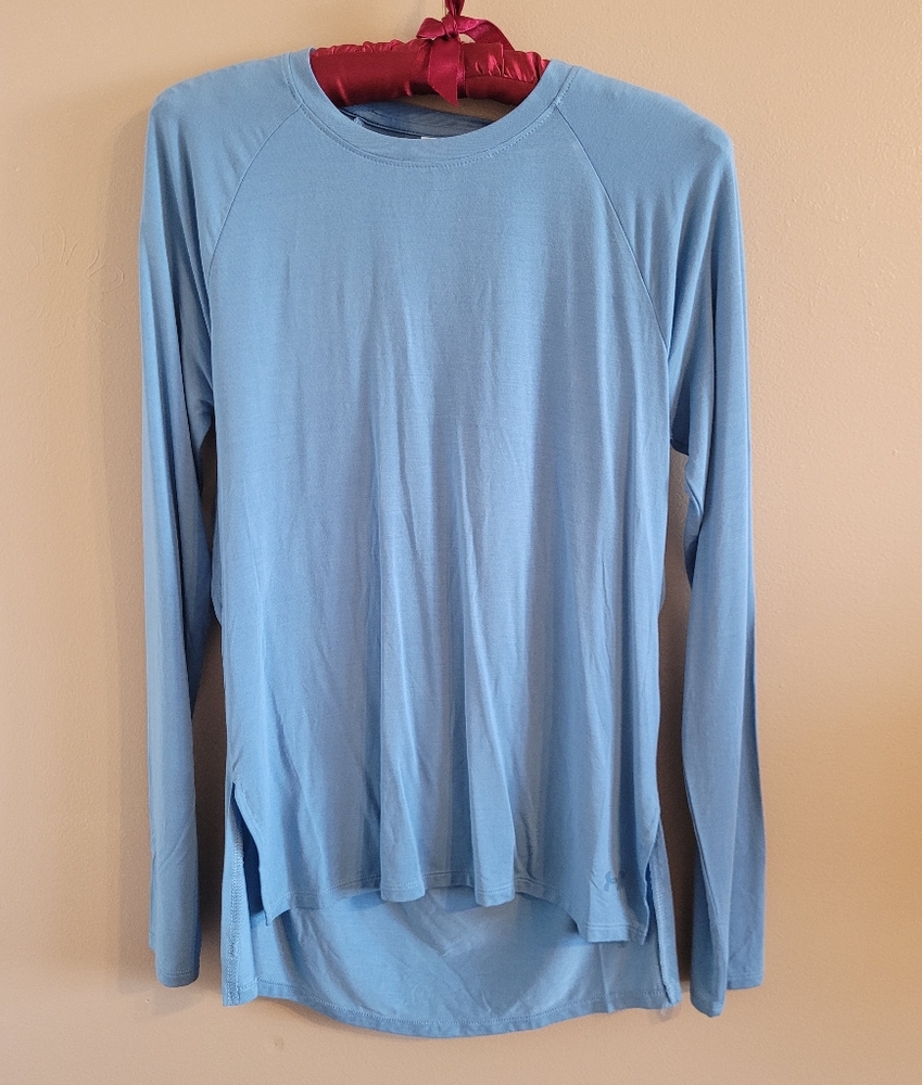 Under Armour | Women's Blue Whisperlight Open Back NEW - Picture 5 of 10